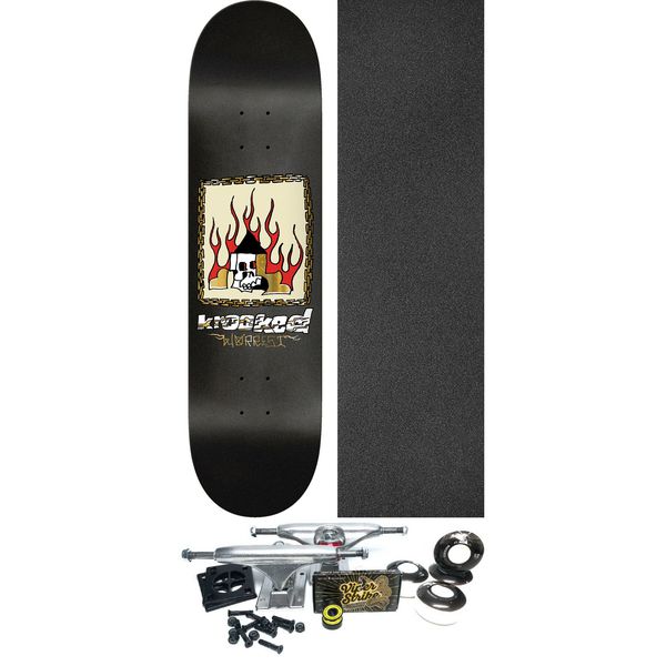 Krooked Skateboards Bobby Worrest Chain Frame Skateboard Deck - 8.3" x 31.9" - Complete Skateboard Bundle